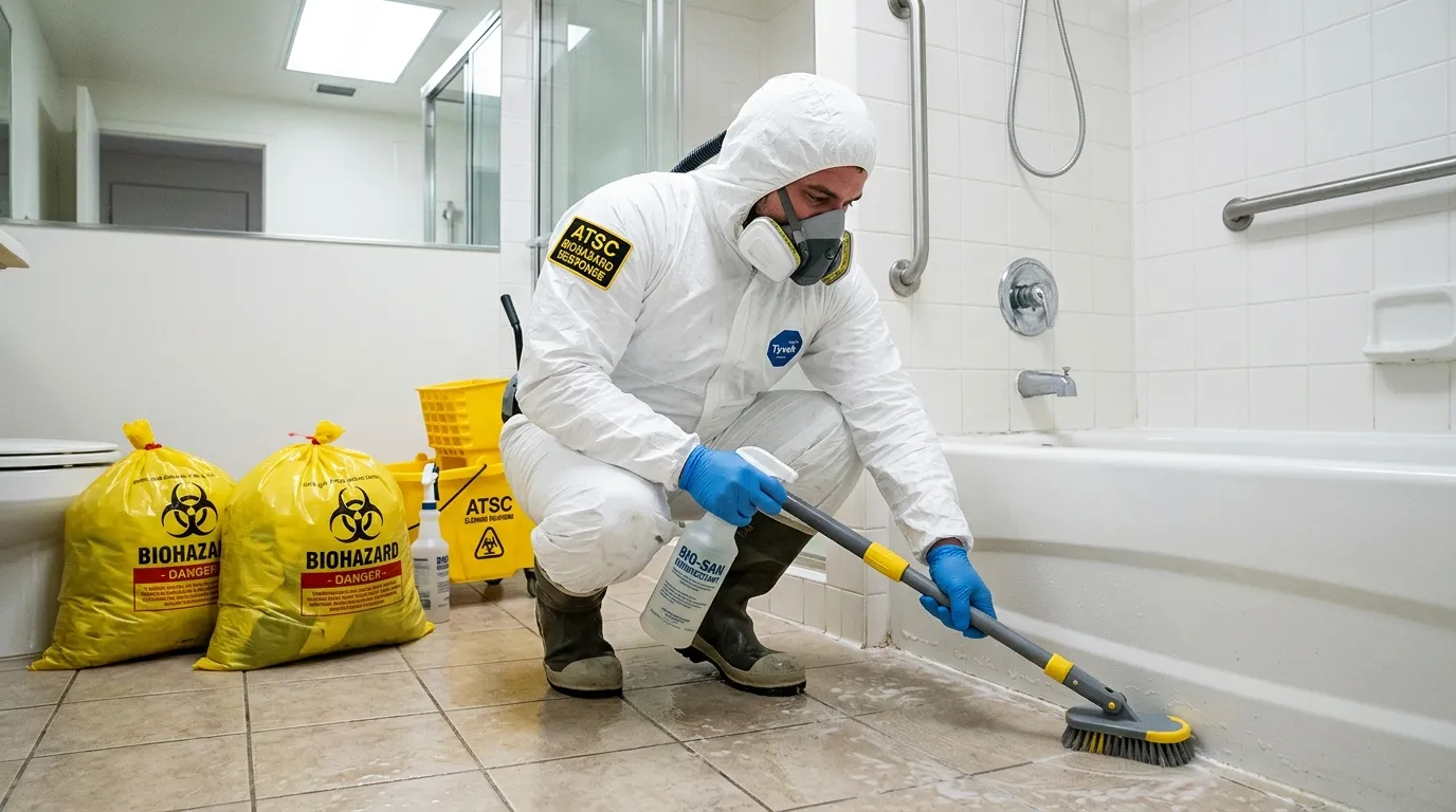 Decontamination equipment deployed for Blood Cleanup in Crown Point